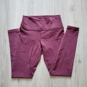 Lululemon Align Leggings Burgundy Size 8